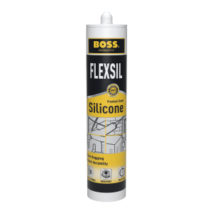 Boss Flexsil, A silicone sealant used for general construction sealing and adhesive