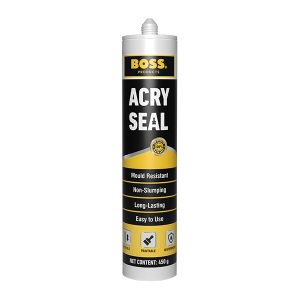 Boss Acry Seal is window and door frame solutions.